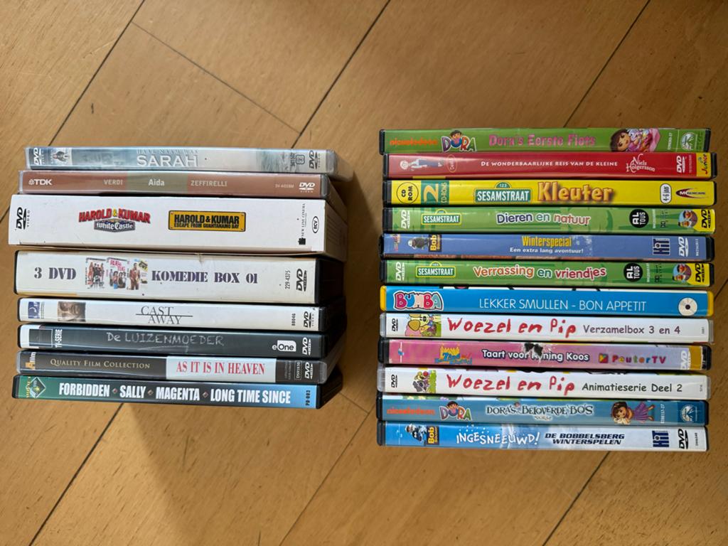 Diverse DVD Collectie: Films en Kinderseries, Gebruikt, Alle leeftijden, Ophalen of Verzenden, Komedie