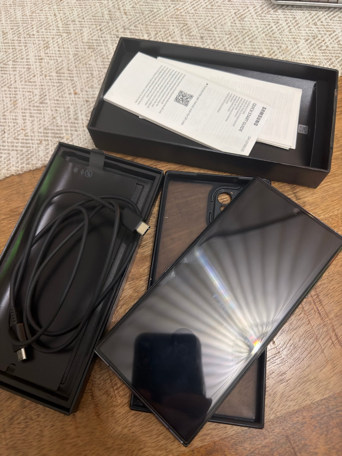 Samsung Galaxy S23 Ultra - Zo goed als nieuw, Zwart, Touchscreen, Ophalen of Verzenden, Zo goed als nieuw