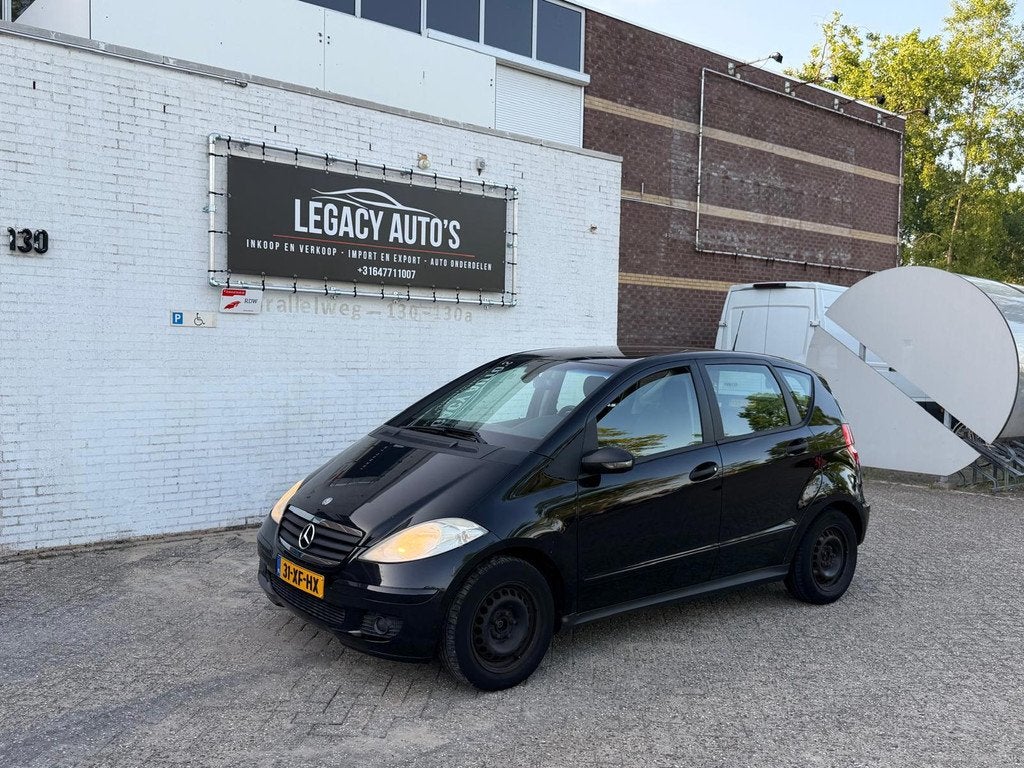 Mercedes-Benz A-klasse 170 Classic - CRUISE CONTROLE - RIJDT, Gebruikt, Zwart, 4 cilinders, Electronic Stability Program (ESP)