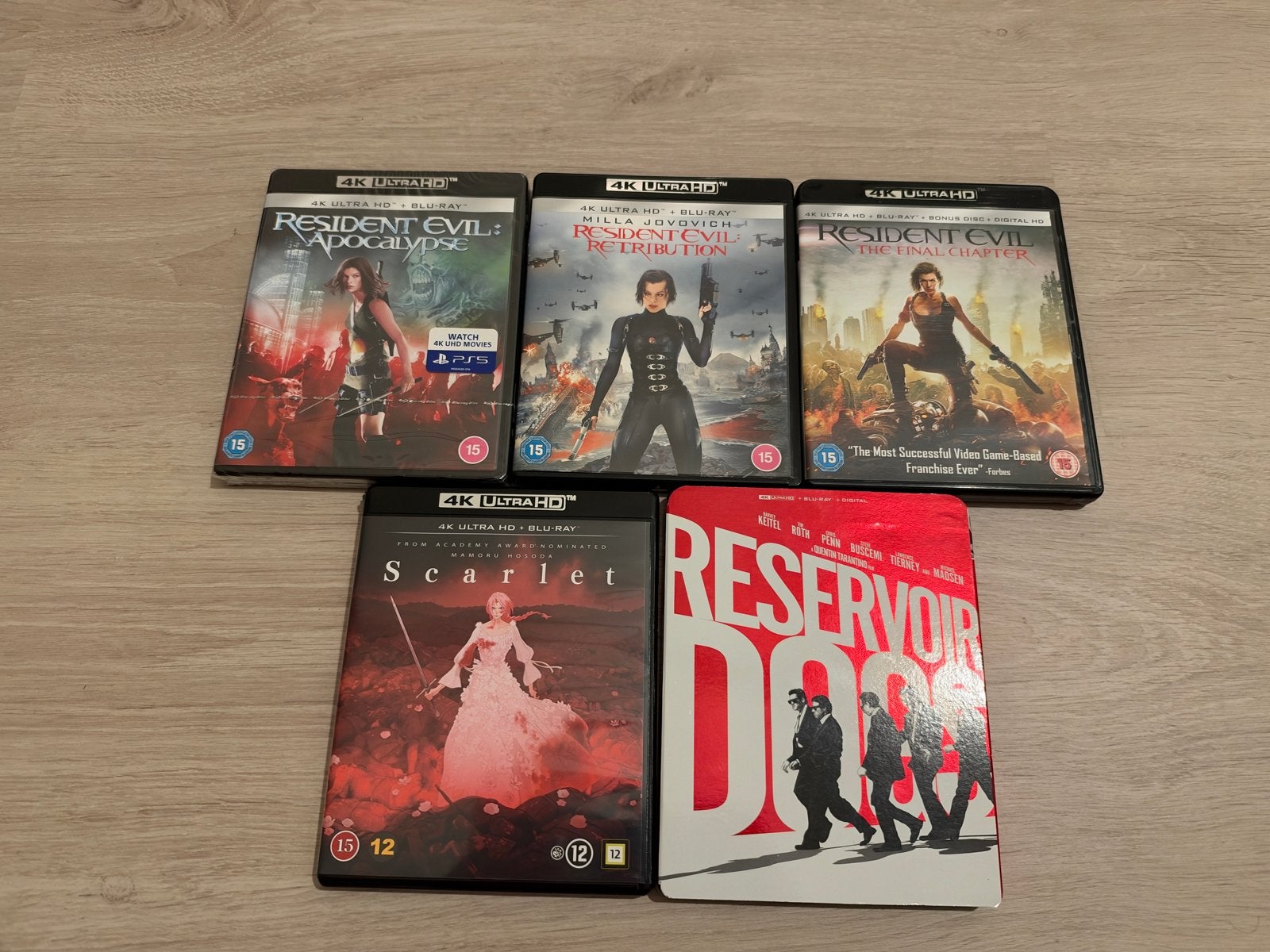 Diverse 4K Ultra HD Blu-ray films, Cd's en Dvd's, Ophalen of Verzenden, Zo goed als nieuw, Engels