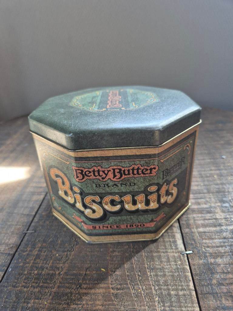 Betty butter biscuits blik, Ophalen of Verzenden, Gebruikt, Overige
