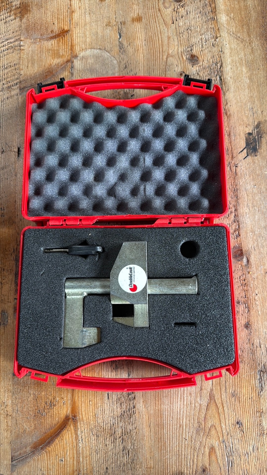 Disselslot Double Lock., Ophalen, Zo goed als nieuw