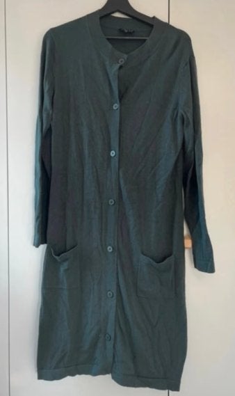 ZILCH Lang Vest/Cardigan - Maat M - Donkergroen, Kleding | Dames, Maat 38/40 (M), Ophalen of Verzenden, Zo goed als nieuw, Zilch