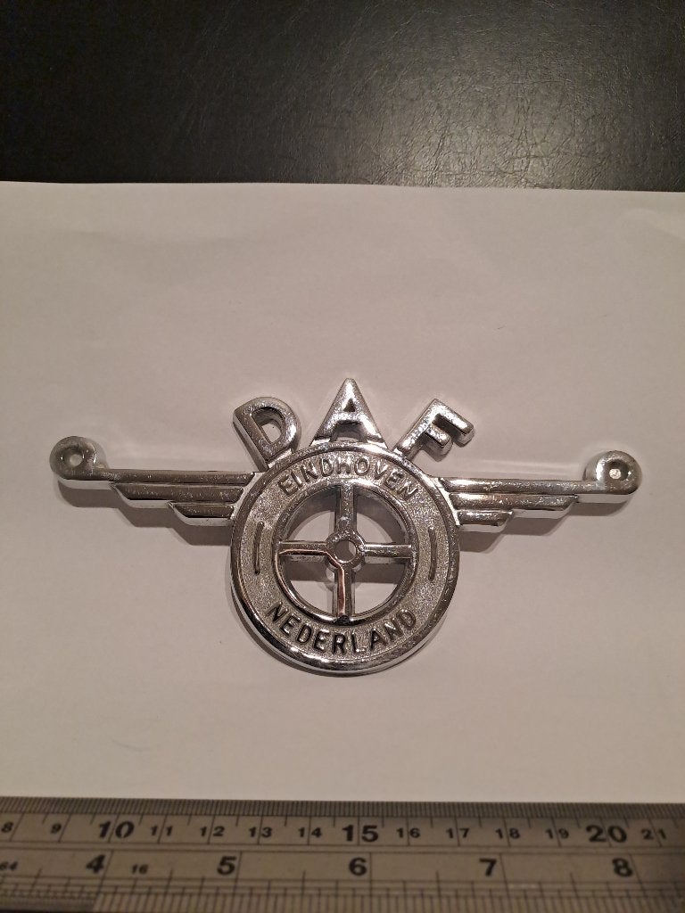 Vintage DAF Eindhoven Nederland Embleem, Ophalen, Gebruikt