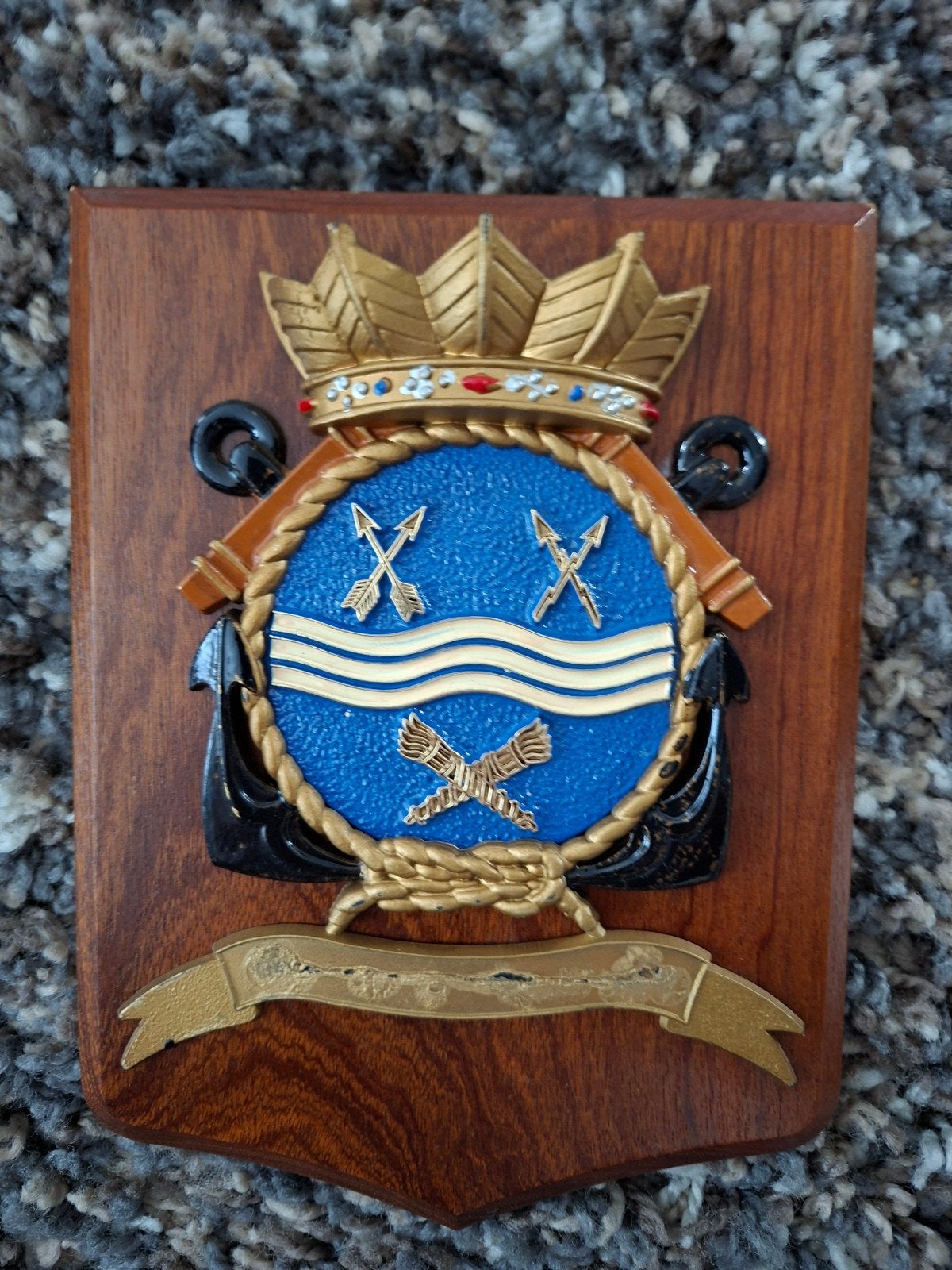 Wapenschild KM/ TOKM, Ophalen of Verzenden, Marine, Nederland, Embleem of Badge