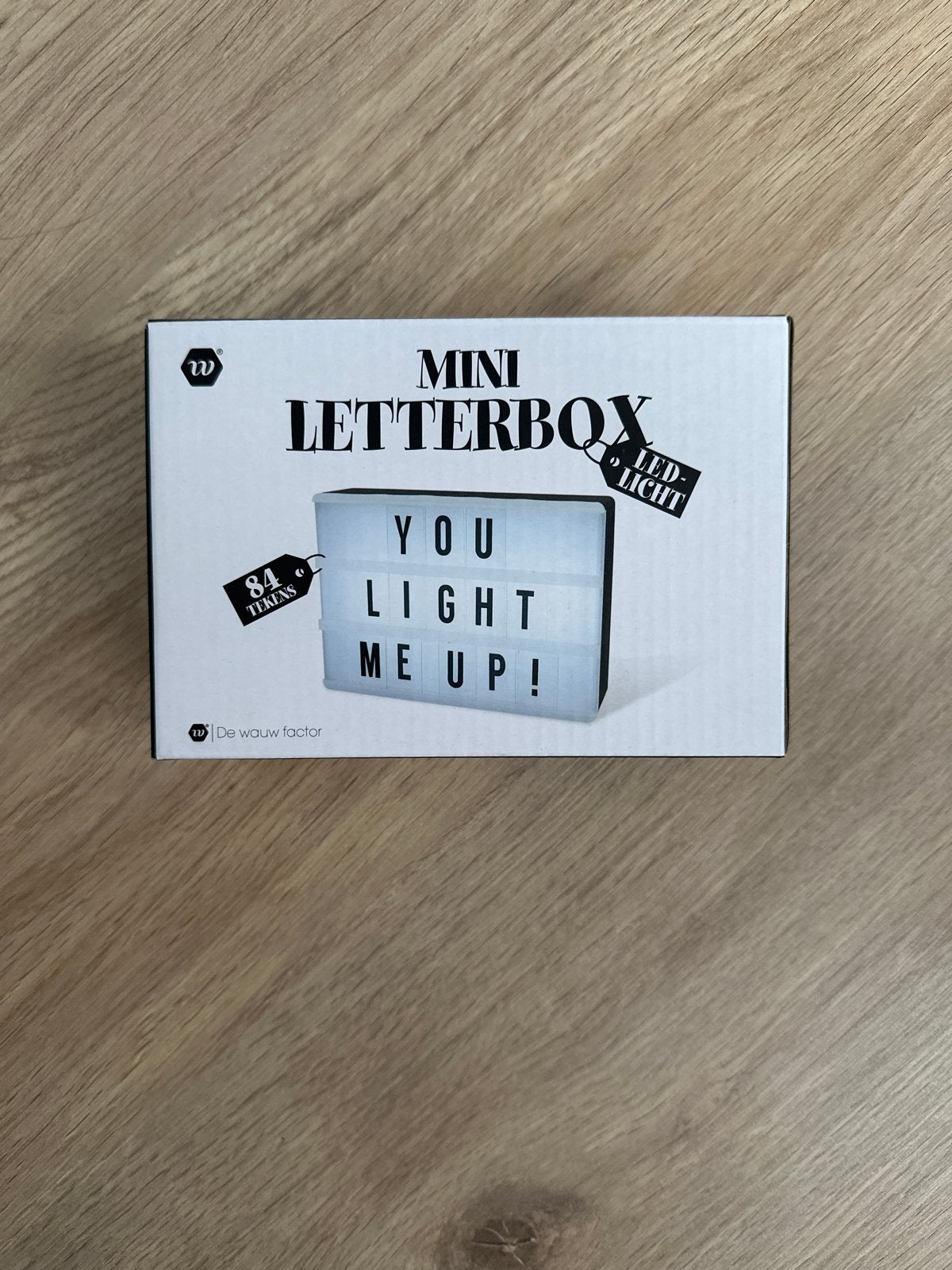 Mini Letterbox LED Licht - Zo goed als nieuw, Ophalen of Verzenden, Zo goed als nieuw