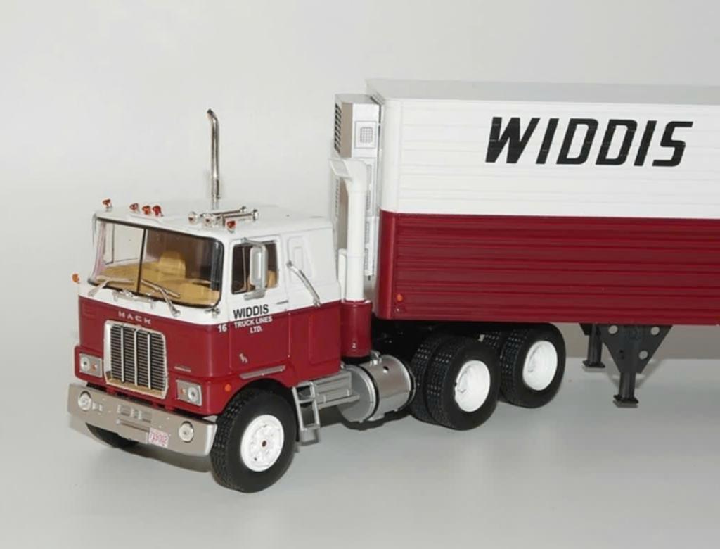 MACK F-SERIES 1970 WIDDIS schaal 1/43 USA TRUCKS # 42, Verzenden, Nieuw, Bus of Vrachtwagen, Overige merken