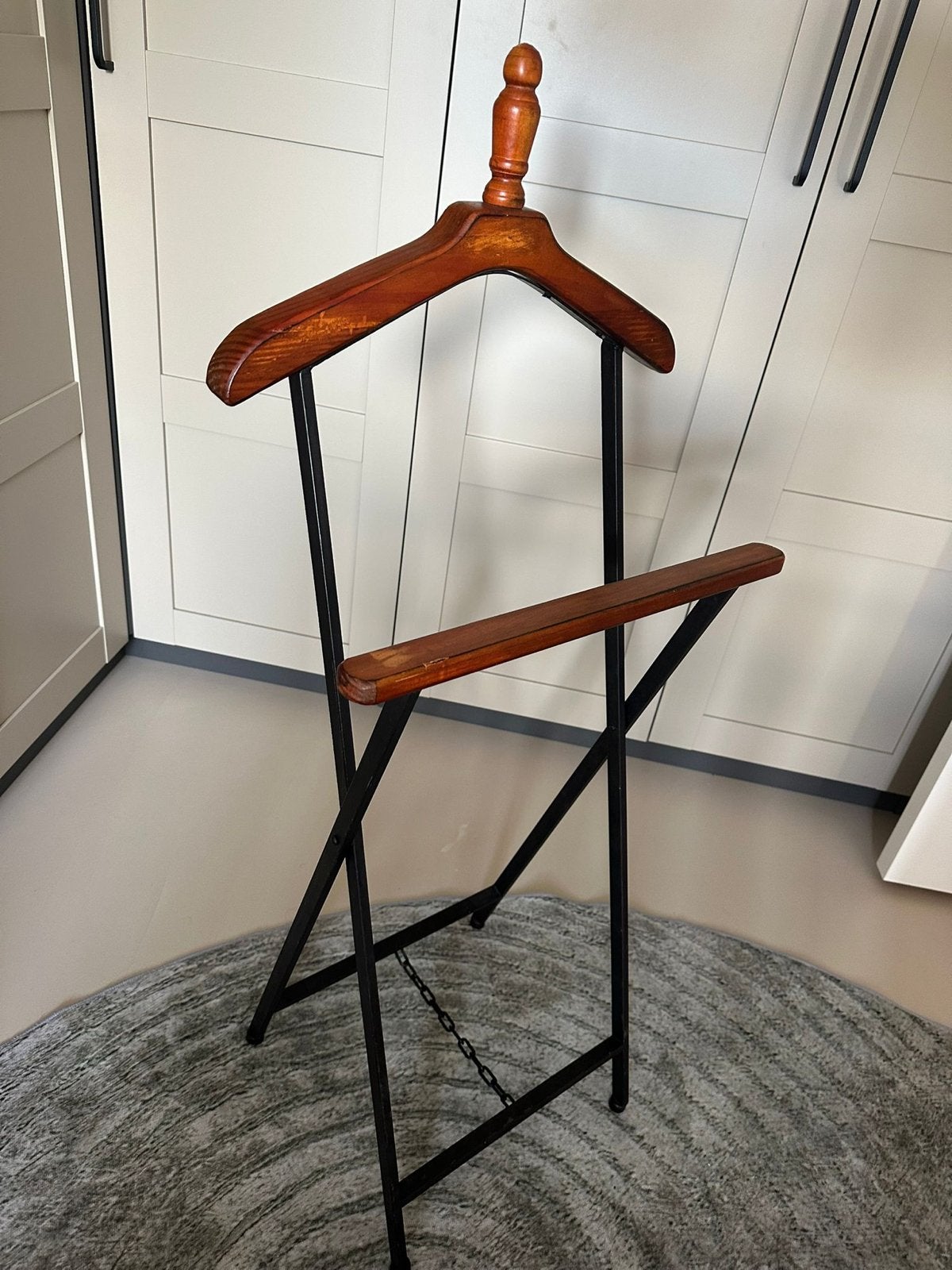 Vintage Dressboy - Hout en Metaal, Ophalen, Gebruikt, Bruin, Vintage