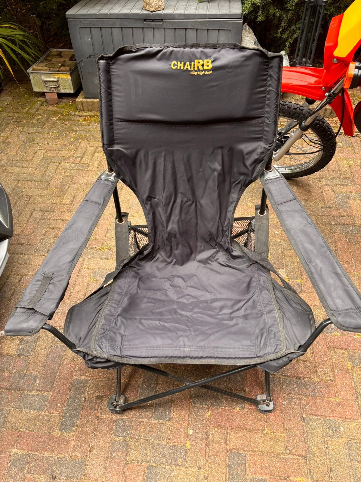 3 campingstoelen, Ophalen, Gebruikt, Campingstoel