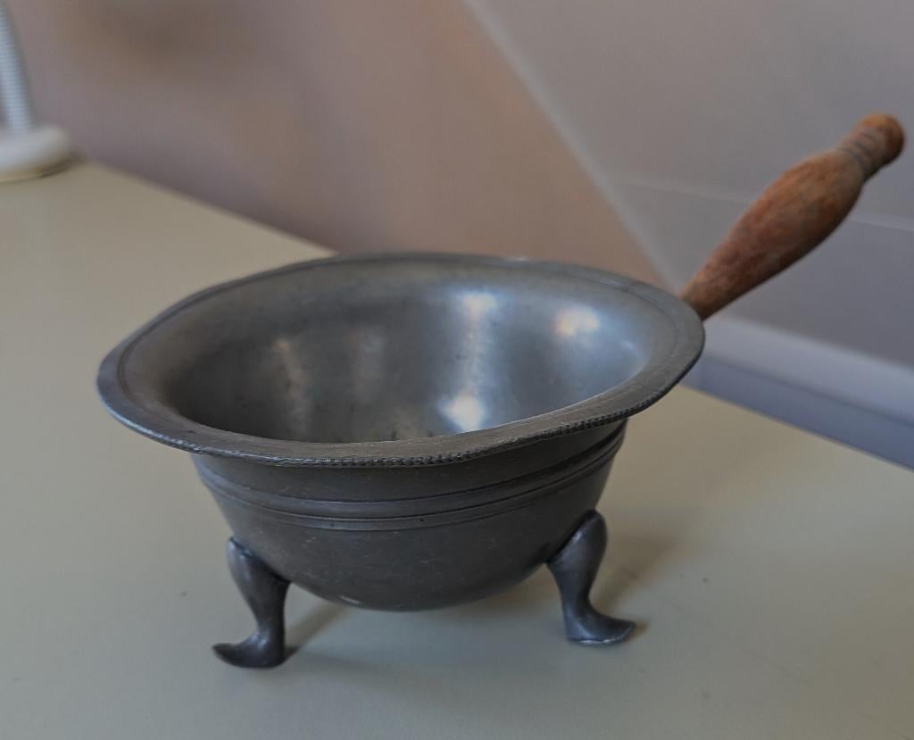 Diverse tinnen voorwerpen vintage., Antiek en Kunst, Ophalen of Verzenden