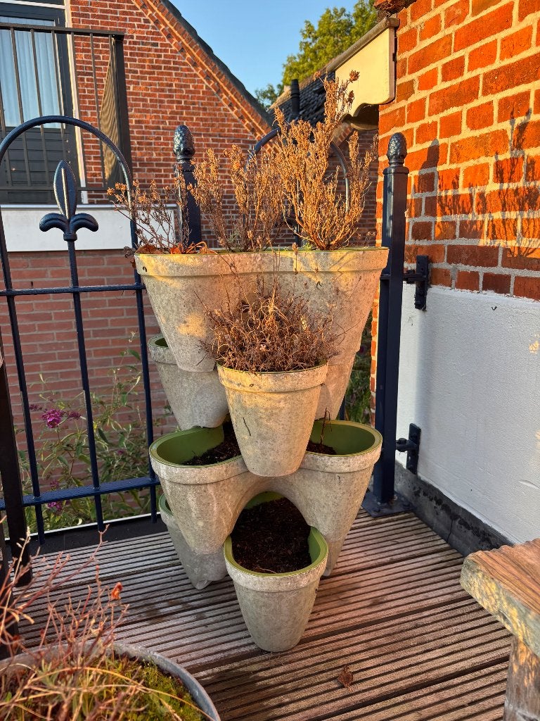 Plantenbak stapelbaar, Ophalen, Kunststof, Gebruikt, Minder dan 30 cm
