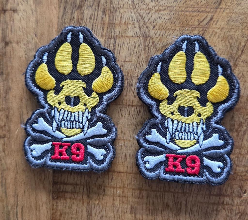 K9 labels, Ophalen of Verzenden