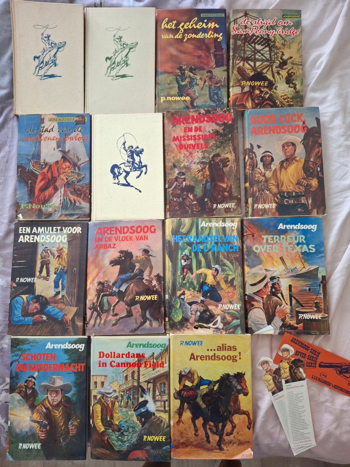 Arendsoog boeken - Collectie van 15 delen, Boeken, Avontuur en Actie, Ophalen of Verzenden, Gelezen, P. Nowee