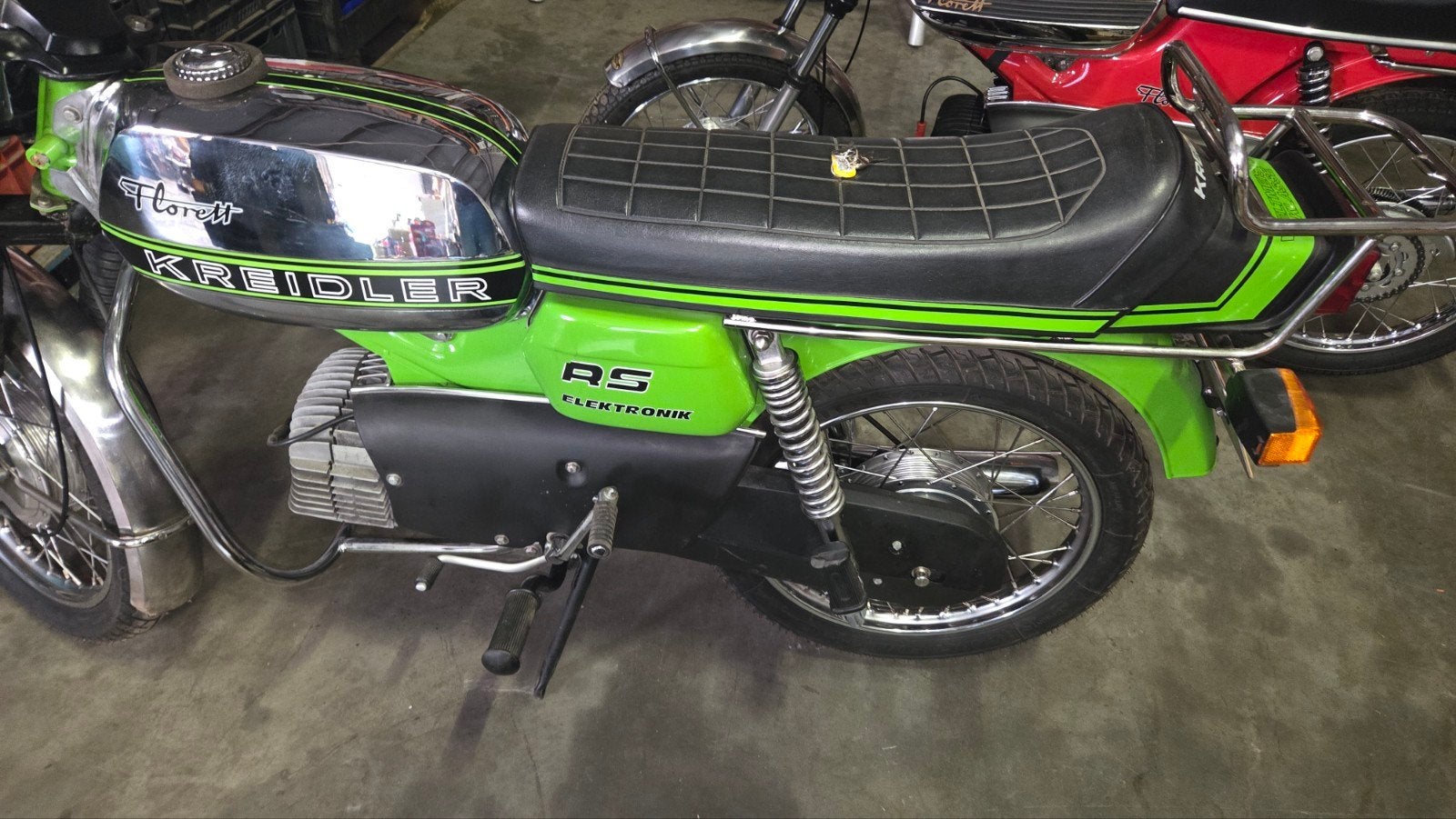 frame met motorkenteken, Fietsen en Brommers, Brommers | Kreidler, Ophalen of Verzenden, Florett RS