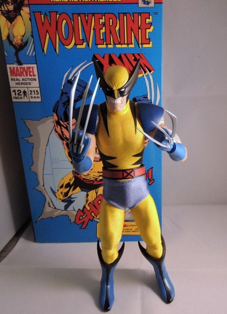 Marvel Xmen wolverine medicom RAH figure, Ophalen of Verzenden, Gebruikt