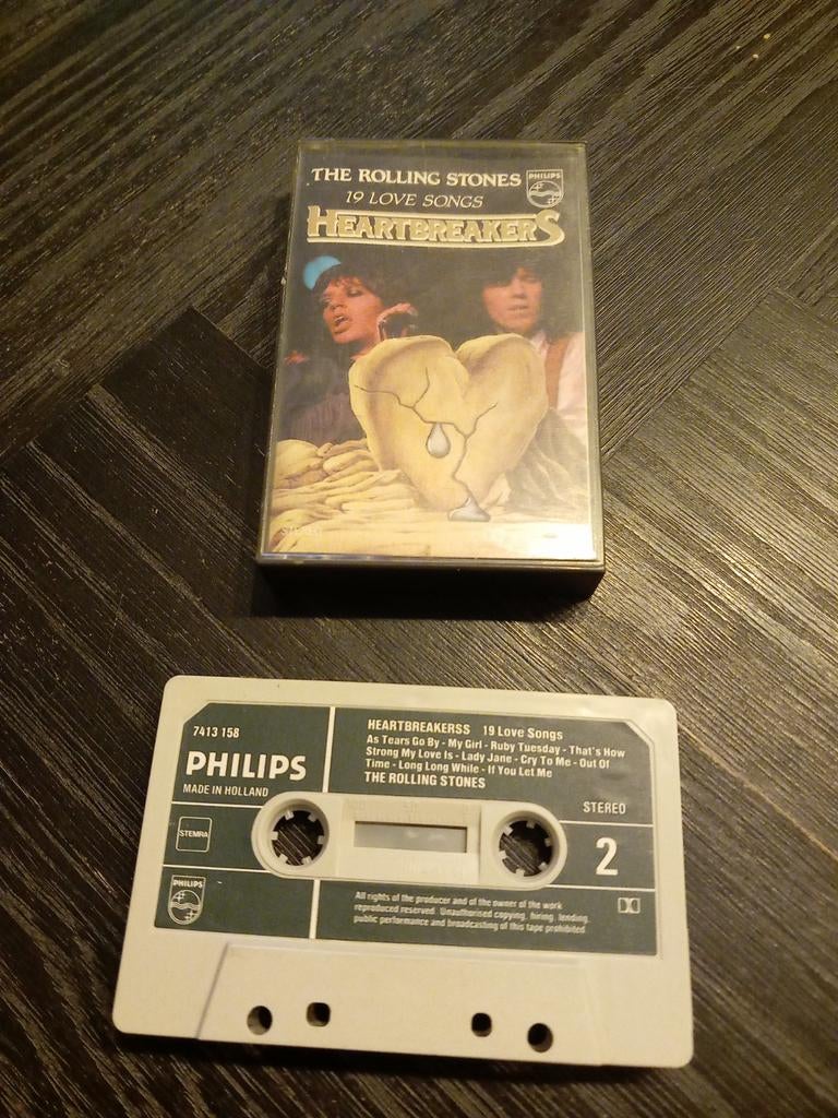 The Rolling Stones - Heartbreakers - Cassettebandje, Gebruikt, Onbekend, 1 bandje, Ophalen of Verzenden