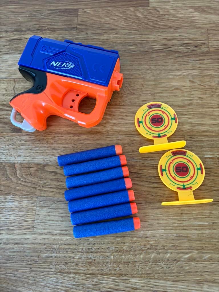 Nerf pistool, Ophalen of Verzenden, Zo goed als nieuw