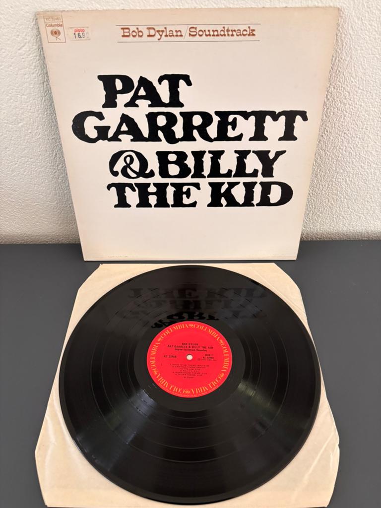 Bob Dylan - Pat Garrett & Billy the Kid Soundtrack (LP) 1973, Cd's en Dvd's, Singer-songwriter, Gebruikt, 12 inch, Inclusief binnenhoes