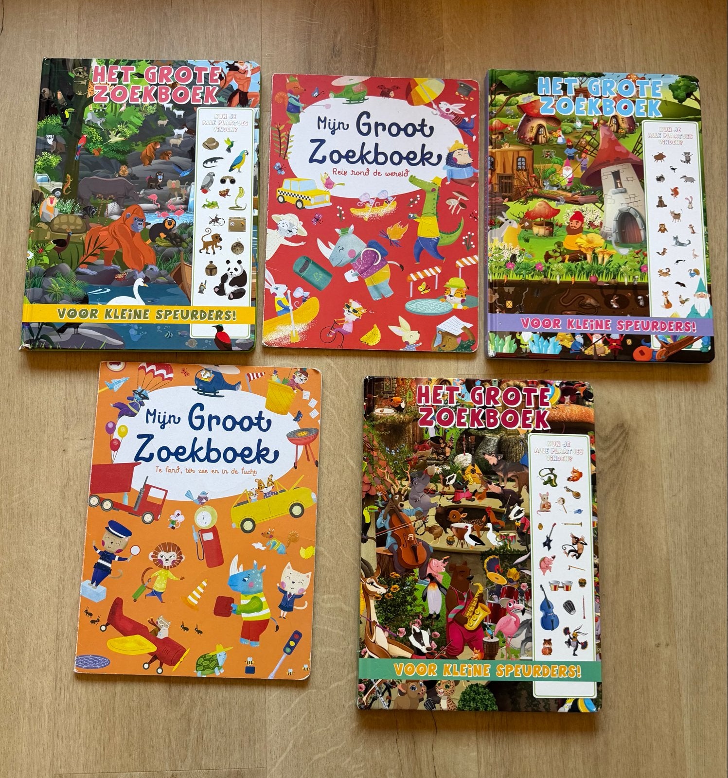 5x Het Grote Zoekboek & Mijn Groot Zoekboek - Gebruikt, Ophalen of Verzenden, Gelezen, Non-fictie