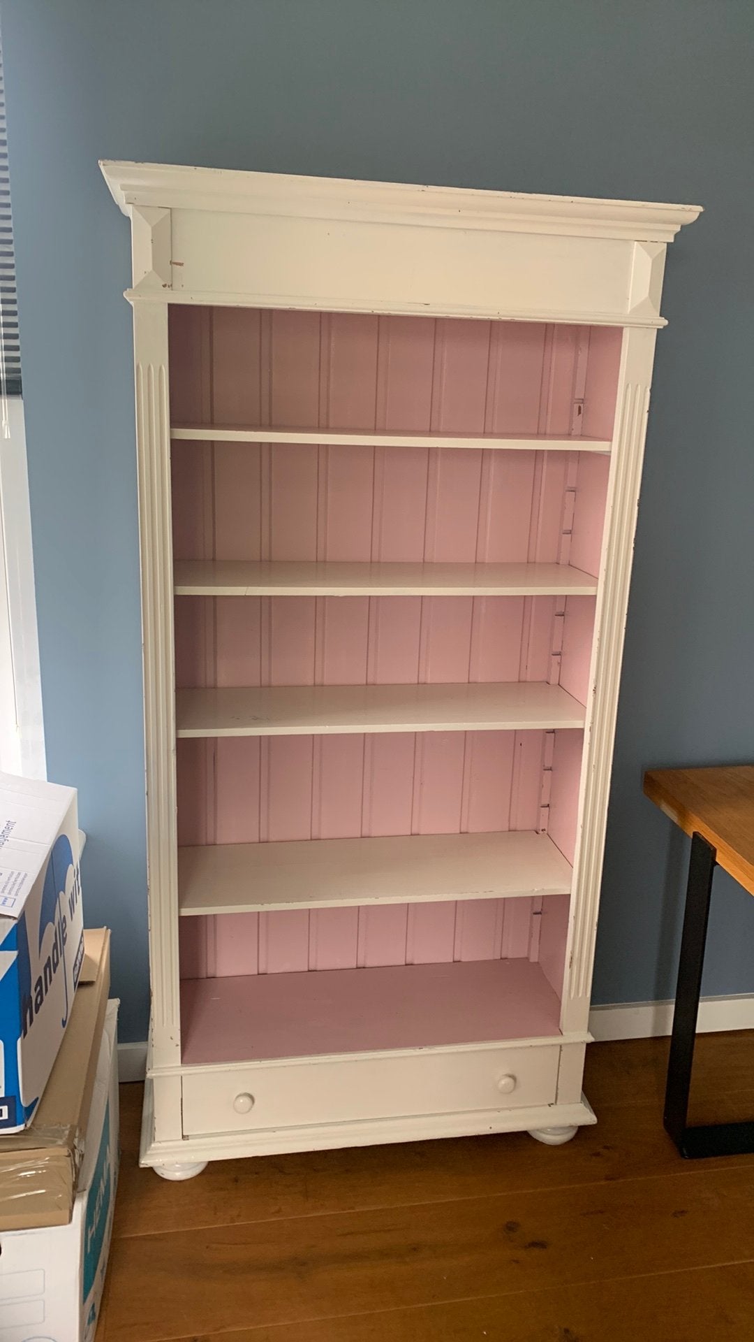 Kast open met planken, Huis en Inrichting, Kasten | Boekenkasten, Ophalen, Met plank(en), Gebruikt, 50 tot 100 cm