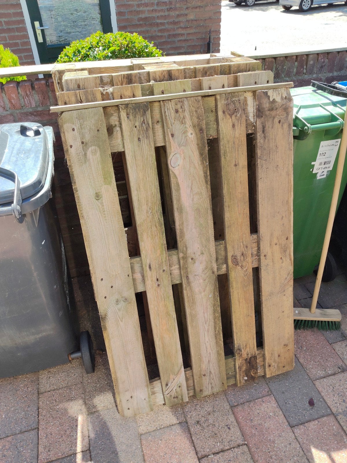 gratis pallets, Tuin en Terras, Ophalen, Minder dan 3 meter, Hout, 1 tot 2 meter
