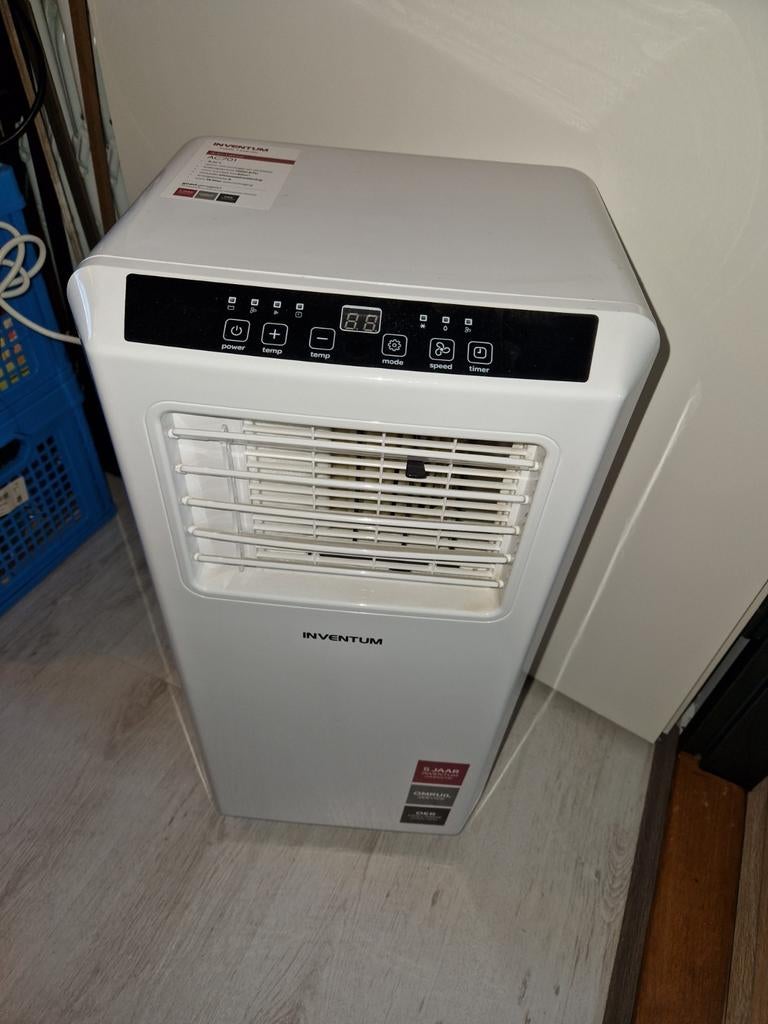 Inventum AC701 3-in-1 Mobiele Airco met Afstandsbediening, Ophalen, Gebruikt, Minder dan 60 m³, 3 snelheden of meer