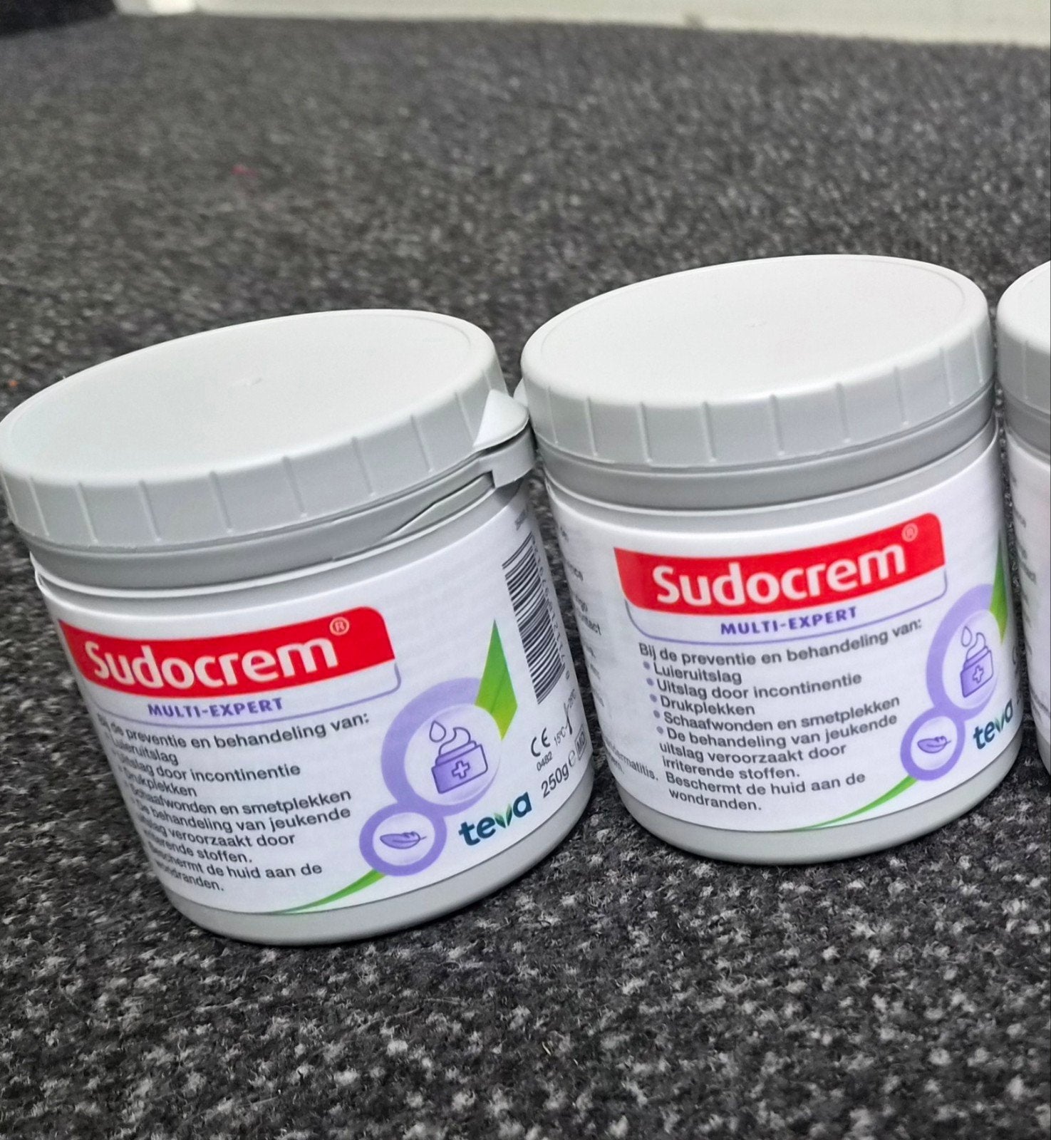 2x Sudocrem 250 gram, Ophalen of Verzenden, Nieuw, Overige typen