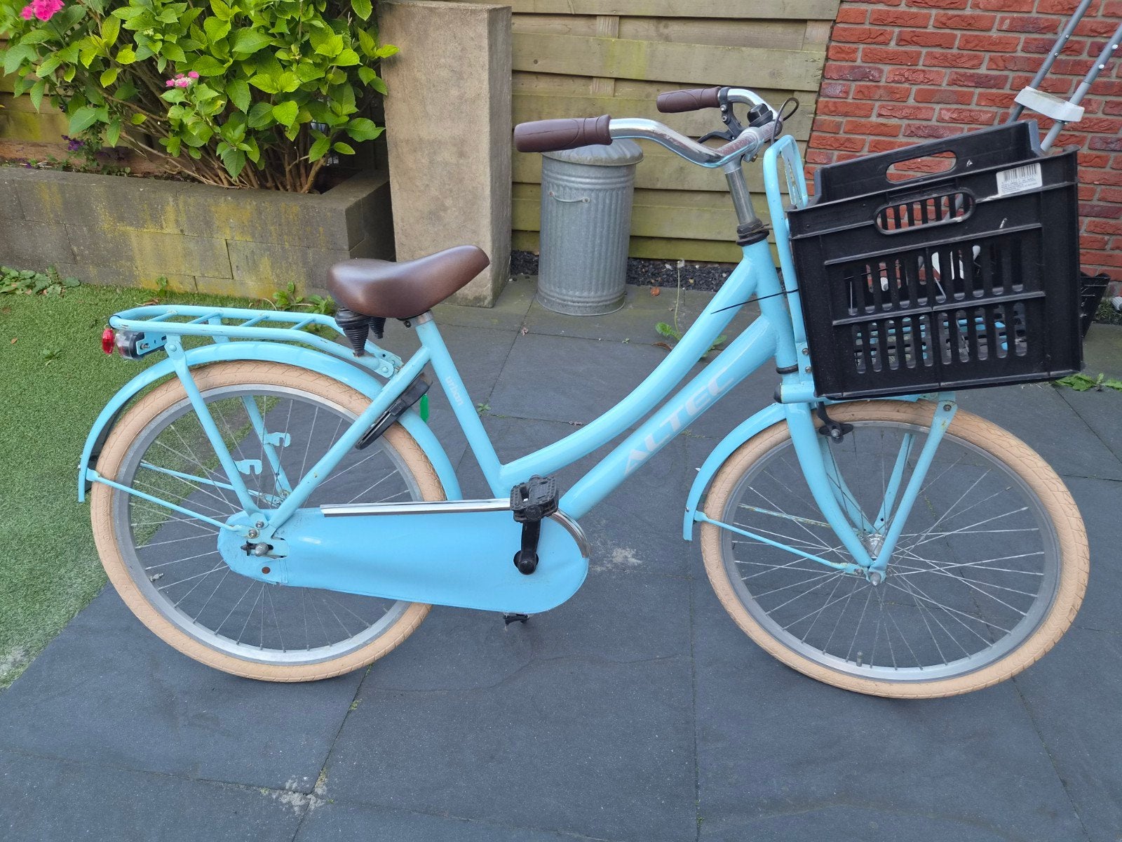 Altec Urban Fiets 24 inch lichtblauw, Ophalen