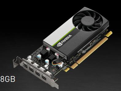 Nvidia T1000 8GB lang bracket, Ophalen, DisplayPort, GDDR6, Zo goed als nieuw