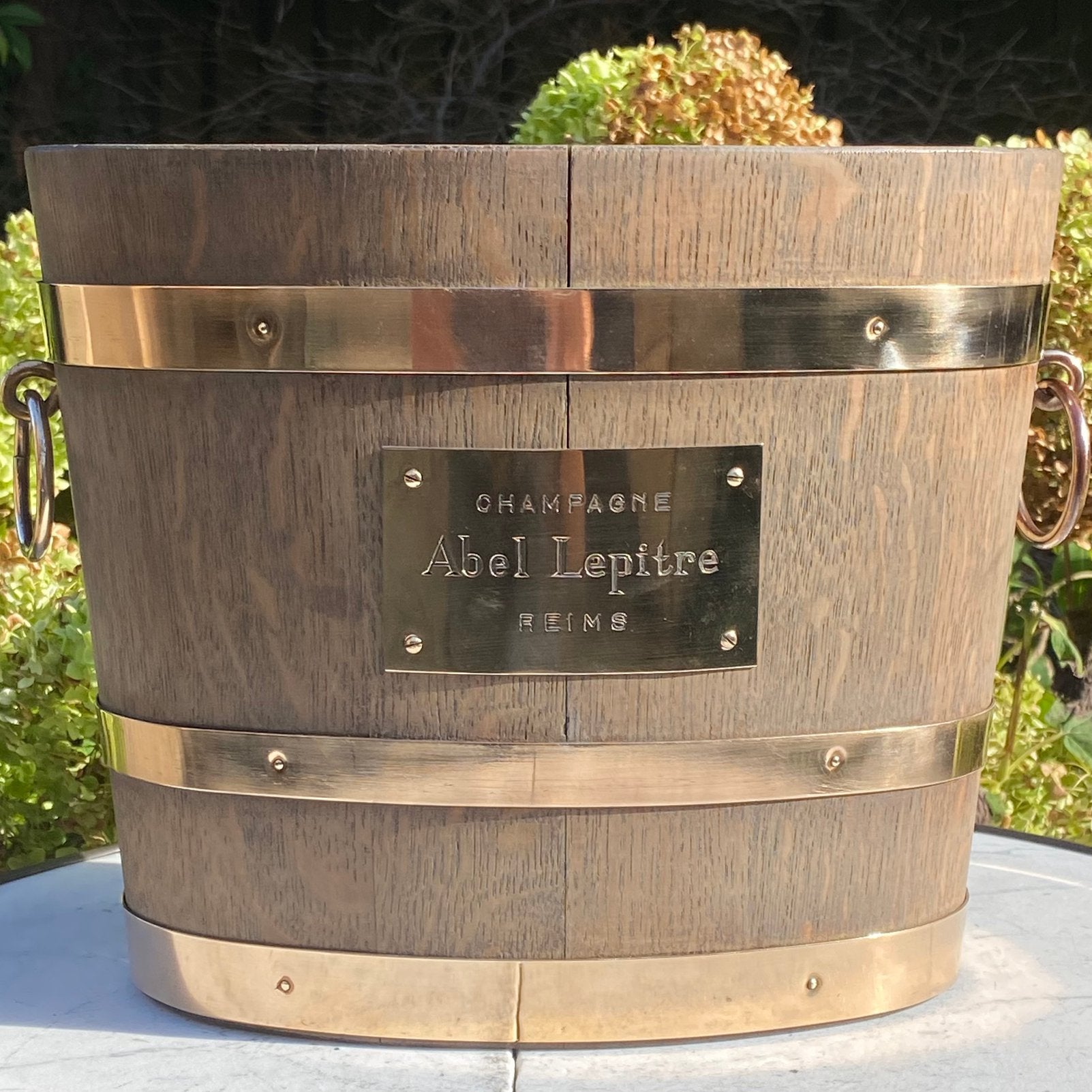 Vintage Champagne Koeler Abel Lepitre Horeca Bar Restaurant, Huis en Inrichting, Ophalen of Verzenden, Zo goed als nieuw, Bruin