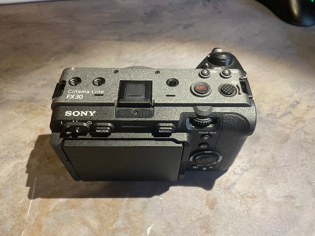 Sony FX30 met 16-50 OSS en K&F VND, Ophalen of Verzenden, Zo goed als nieuw, 24 megapixels, Cinemacamera