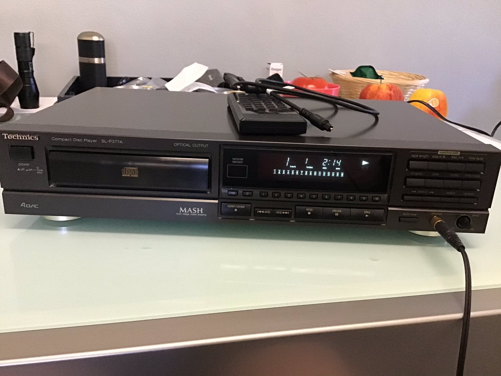 Technics cd player SL-P377A, Audio, Tv en Foto, Cd-spelers, Ophalen of Verzenden, Gebruikt, Technics