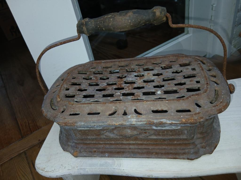 Brocante Franse rechaud, Ophalen of Verzenden