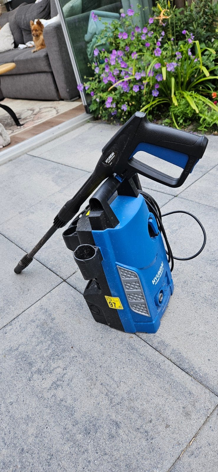 Hyundai Hogedrukreiniger - Krachtig en Compact, Tuin en Terras, Hogedrukreinigers, Ophalen of Verzenden, Gebruikt, Elektrisch