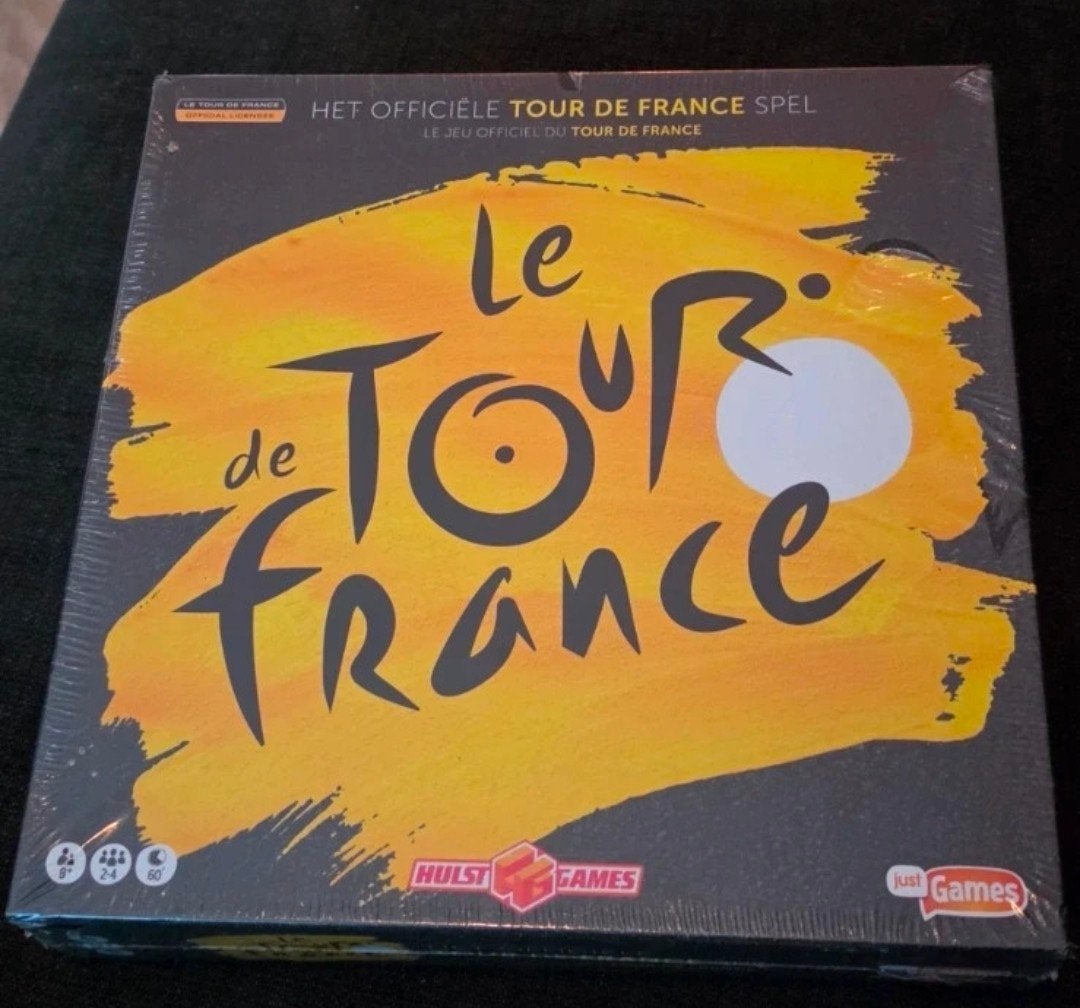 Le Tour de France Spel - Nieuw in folie, Drie of vier spelers, Ophalen of Verzenden, Nieuw, Hulst Games / Just Games