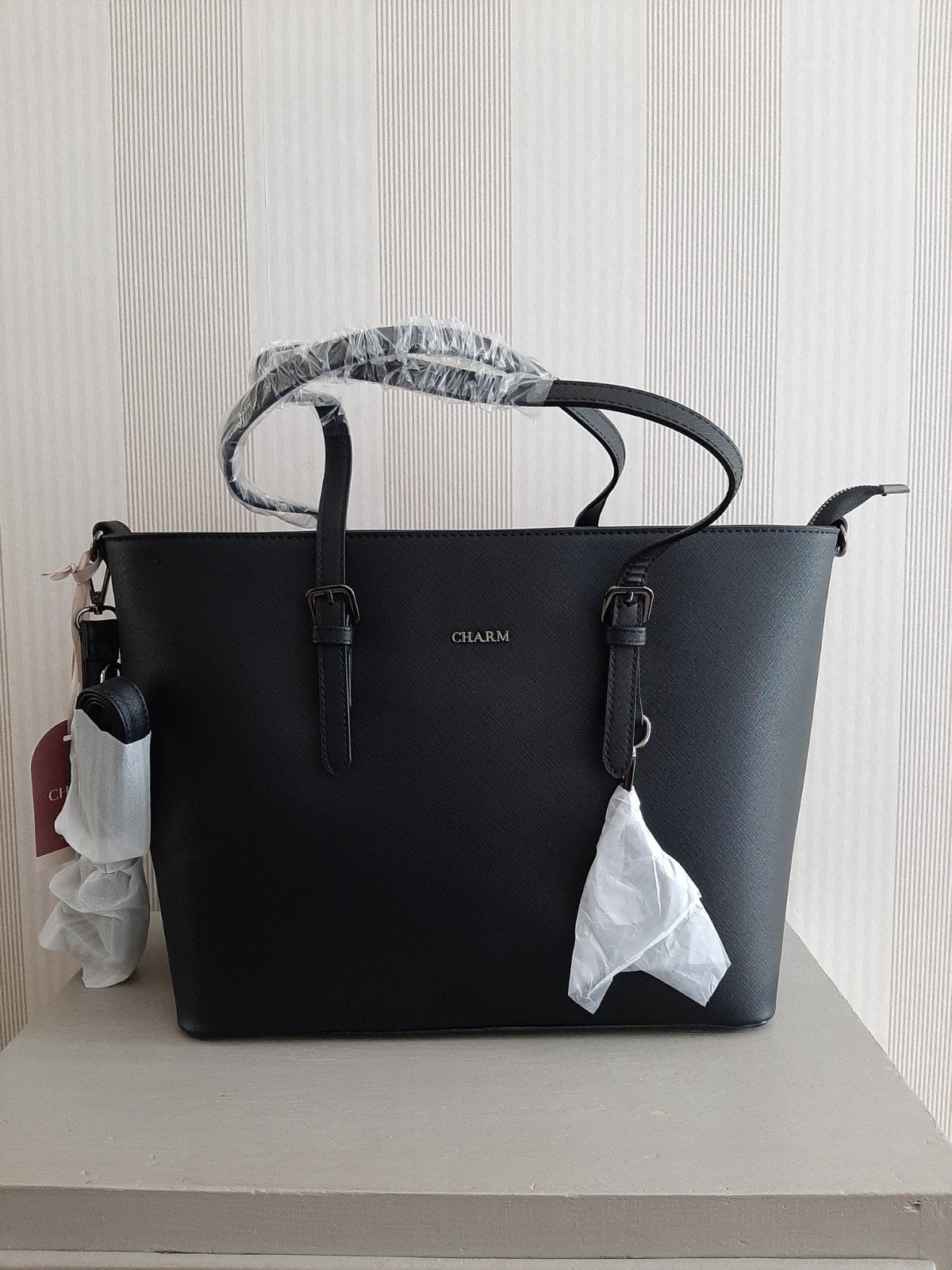 Charm London Nieuw Birmingham Shopper Zwart, Ophalen of Verzenden, Nieuw, Zwart, Shopper