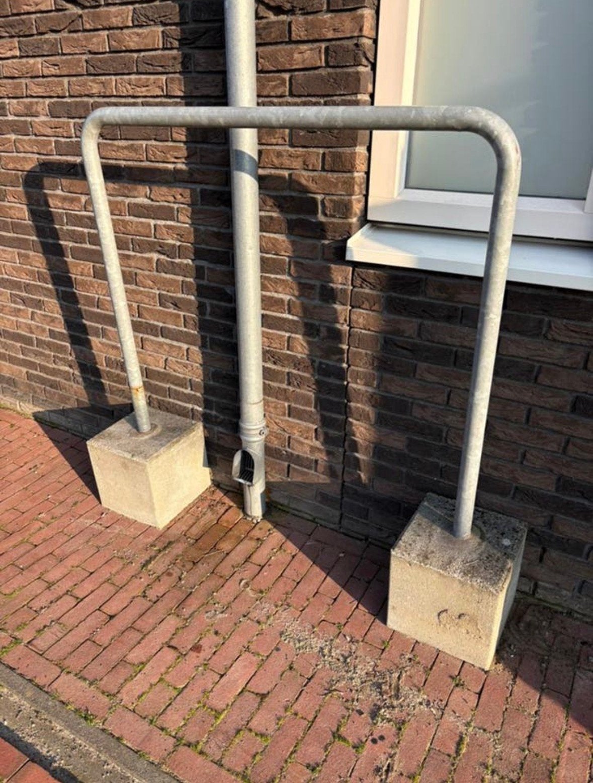 Fietsnietje / fiets aanleunbeugel, Fietsen en Brommers, Ophalen, Zo goed als nieuw