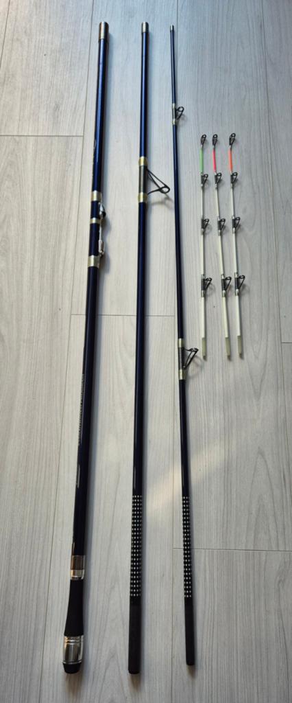 Vercelli Spyra Sensitive strandhengel, Watersport en Boten, Ophalen, Zo goed als nieuw, Werphengel