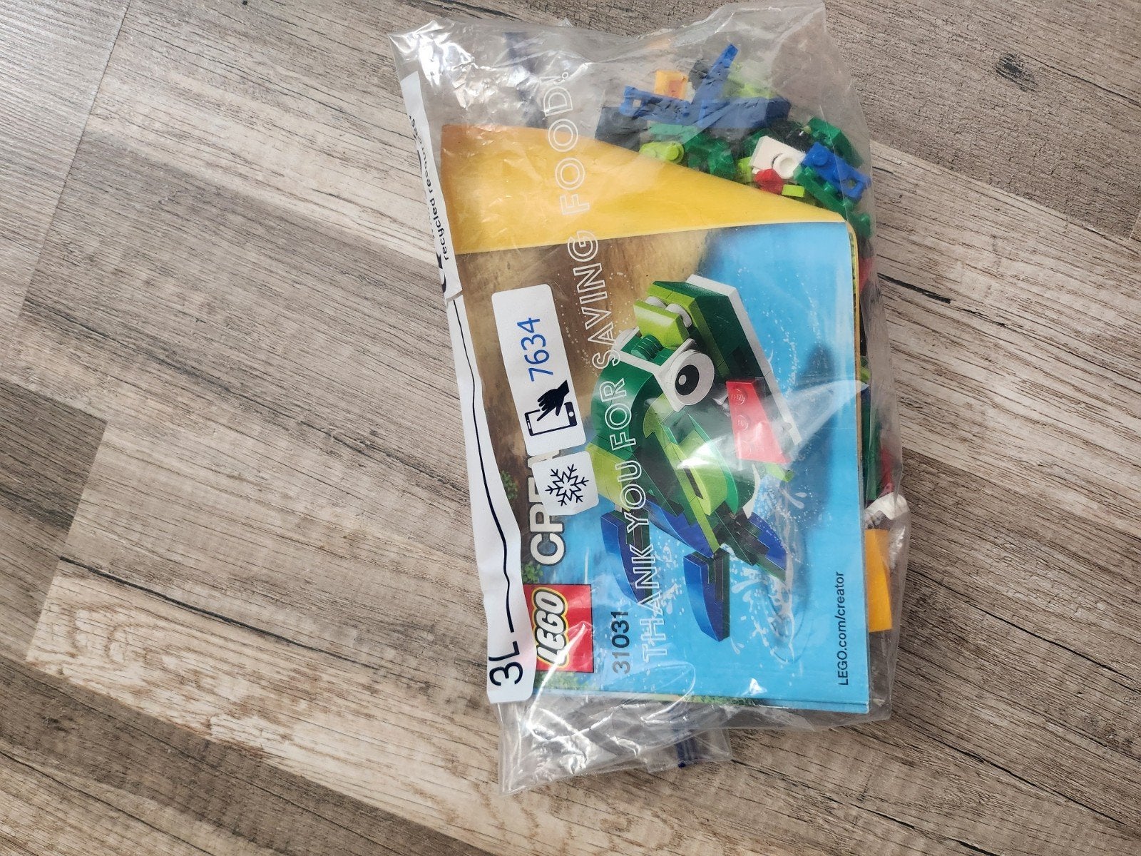 LEGO Creator 31031 Papegaai kameleon, Lego, Nieuw, Ophalen of Verzenden, Creator