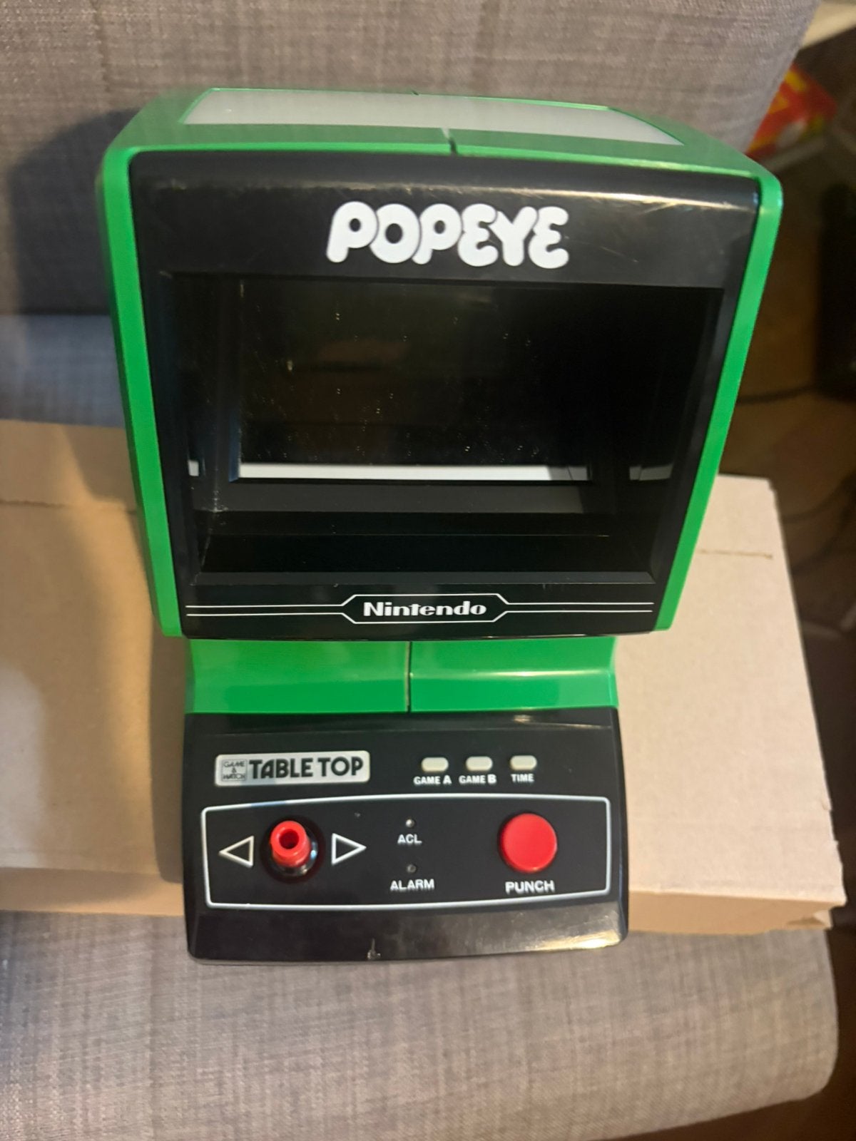 Popeye nintendo tabletop game watch, Spelcomputers en Games, Ophalen of Verzenden, Zo goed als nieuw