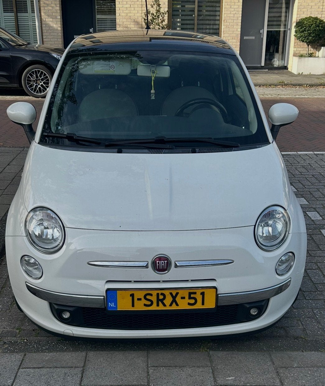 Fiat 500 0.9 Twinair 2013 Wit, Auto's, Voorwielaandrijving, 31 €/maand, Origineel Nederlands, Handgeschakeld