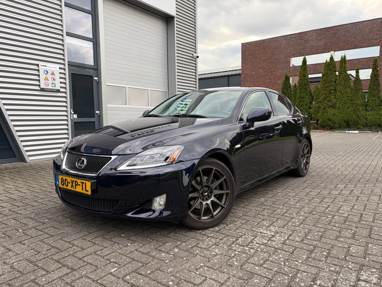 Lexus IS 250 2.5 AUT  LPG gas benzine Nw Apk, Auto's, Achterwielaandrijving, Zwart, Blauw, LPG