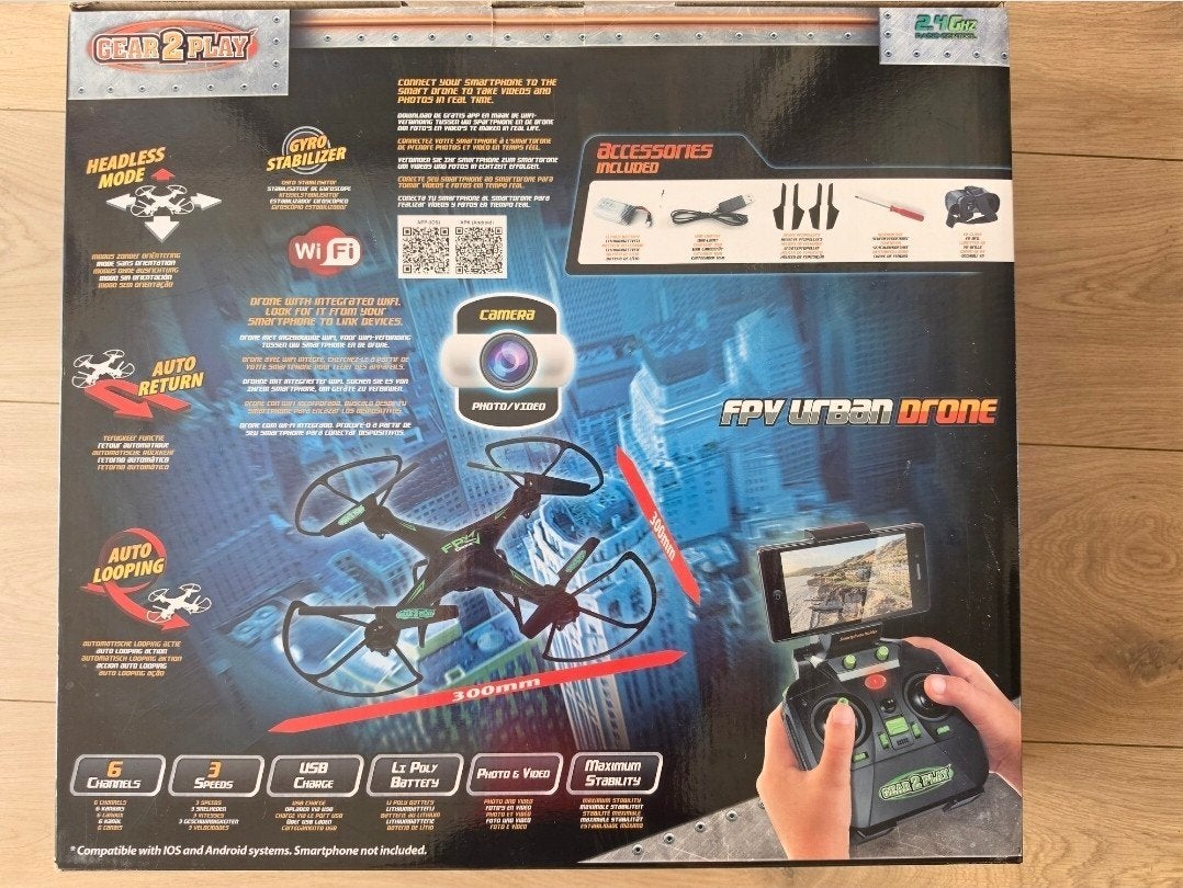 Urban Drone Gear2play, Ophalen of Verzenden, Zo goed als nieuw