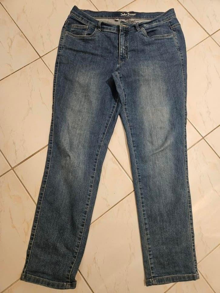 John Banner stretch Jeans Maat 44, Blauw, John Baner, Ophalen of Verzenden, Zo goed als nieuw