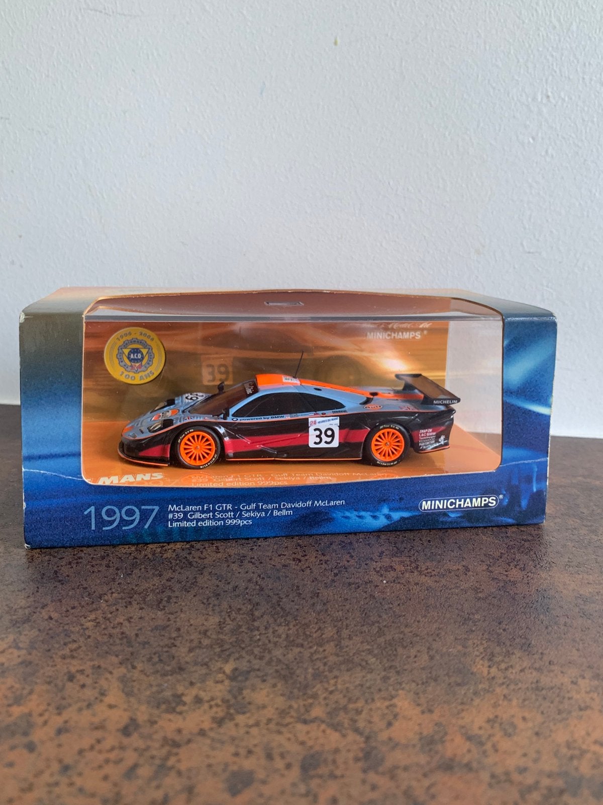 Miniatuur auto Mclaren F1 GTR  Collecters Item, Ophalen of Verzenden, Zo goed als nieuw, Auto, MiniChamps