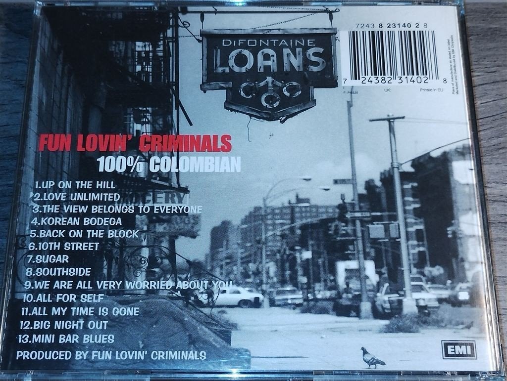 Fun Lovin' Criminals - 100% Colombian, Ophalen of Verzenden, Zo goed als nieuw, Poprock