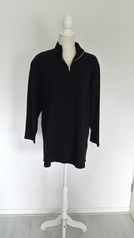 Dames model schippers trui incl. split, Ophalen, Gedragen, Maat 42/44 (L), Zwart