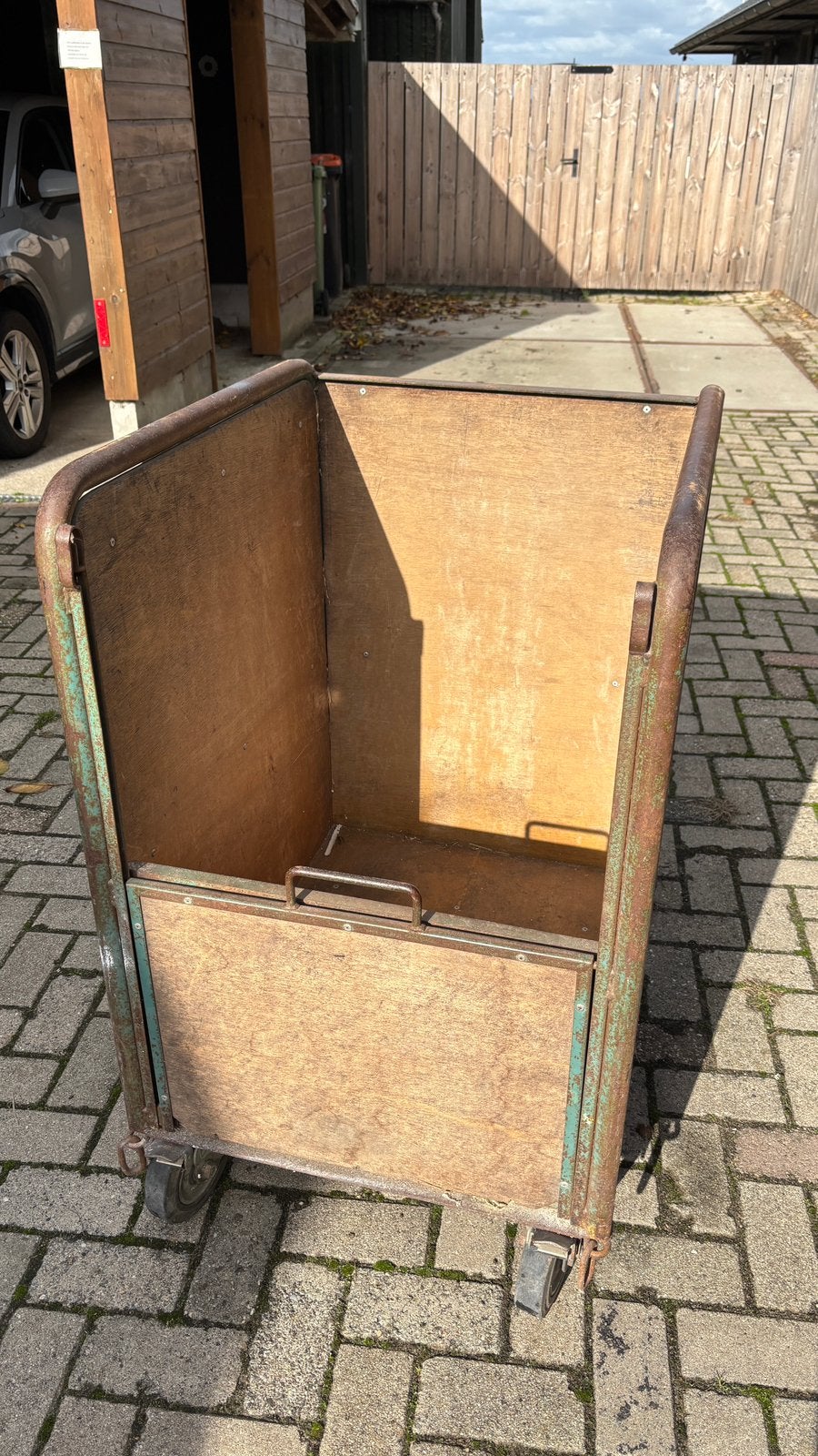 Voerkar/ transport kar, Ophalen, Gebruikt