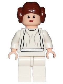 Lego Star Wars minifiguur Princess Leia (sw0175b), Gebruikt, Star Wars, Lego, Ophalen of Verzenden