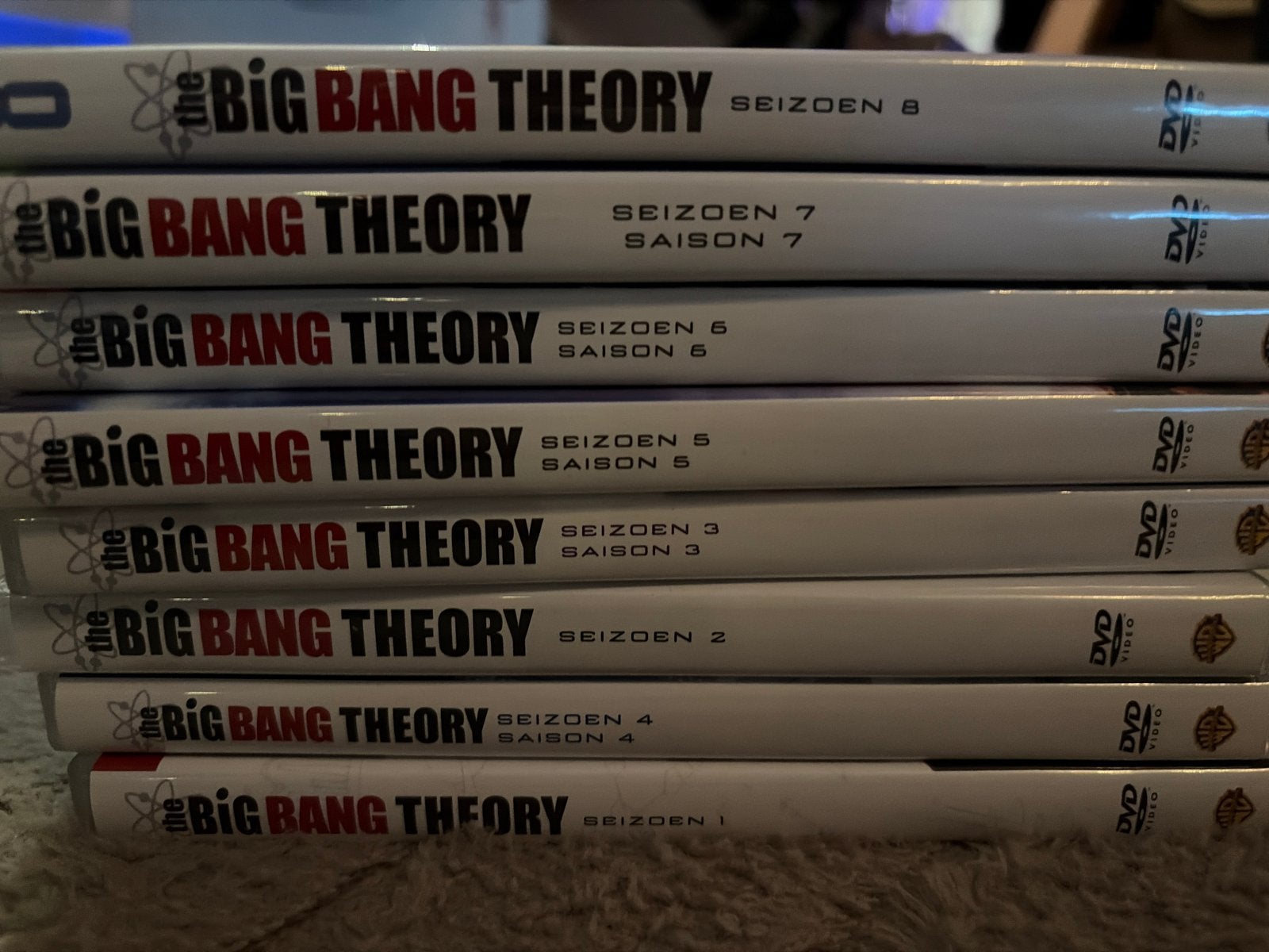 The Big Bang Theory DVD Boxset - Seizoenen 1-8, Cd's en Dvd's, Gebruikt, Seizoen 1, Ophalen of Verzenden, Komedie